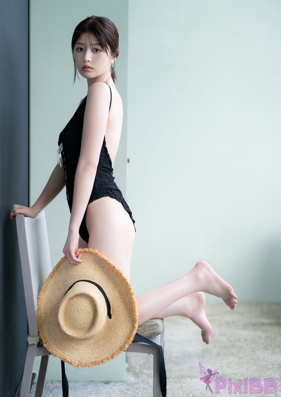 Japanese Idol Yuzuha Saeki Teak Leaf Digital Exclusive YJ PHOTO BOOK Waves theyre calling PixiBB (18)